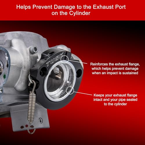 Image of Tusk Exhaust Flange Support Compatible with KTM 300 XC 2008-2016 /300 XC-W 2008-2016