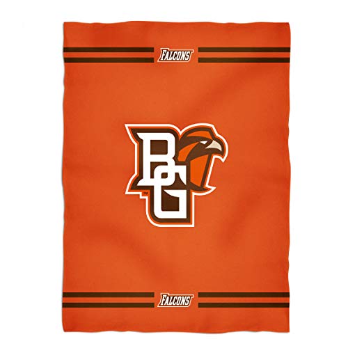 Vive La Fete College Blanket, Officially Licensed Bowling Green Falcons, Warm & Lightweight Throw Measuring 40" X 58" from