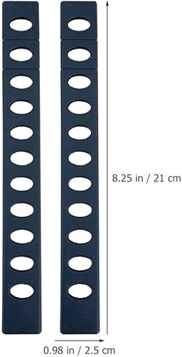 Miniatura 2 de 5 unids cuchillo negro universal cuchillo guardias cortador de cocina cubiertas guardias plástico horizontal cuchilla protectores mangas