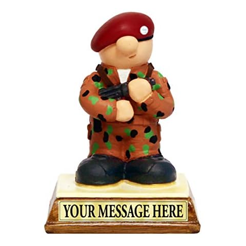 Soldier Gift - Personalised Present for him for men gifts ideas British Army Armed Forces Dad Son Boyfriend Passing Out Graduation Promotion Fathers Day Military Birthday Retirement Recruit Christmas Cover
