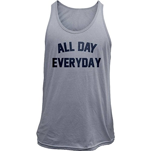 Classic All Day Everyday Workout Tank Top (XL, Light Grey)