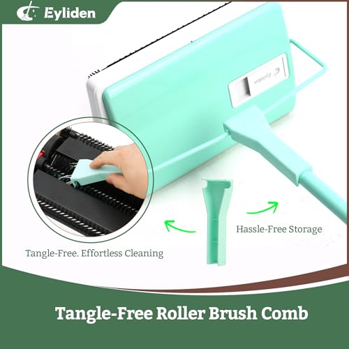 image for Eyliden X-Large Carpet Sweeper - Quiet Manual Sweeper for Carpets & Ru