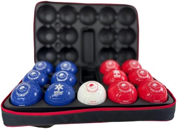 Handi Life Sport | Superior Shine Boccia Set | 13 Handsewn Boccia Balls | Medium-Hard Balls | Adaptive Sports