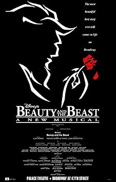 Beauty and The Beast Broadway Poster 14" x 22"