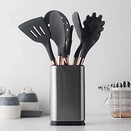 Silikon-Küchenwerkzeug-Set, Kochwerkzeug, Utensilien-Set, Pfannenwender, Schaufel, Suppenlöffel, Griff, spezielles hitzebeständiges Design