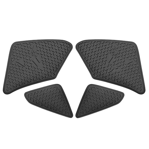 Pad de poignée latérale MT125 grip de réservoir en caoutchouc antidérapant pour motard