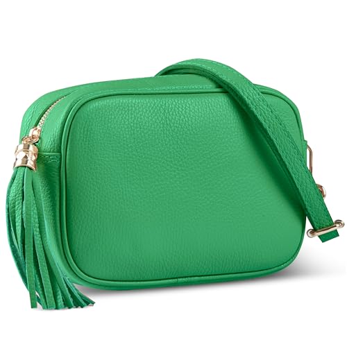 TAKEASY Small Italian Leather Crossbody