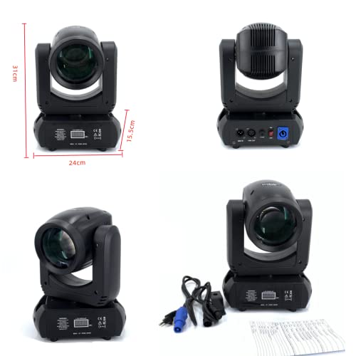 150W Ledmoving Head Lights Beam Spot Wash Gobo 18 Face Roto Prism Super Bright Dj Disco Light Stage Light(150W Beam Moving Head Light) #TOP2