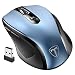 Produktbild VicTsing Maus Kabellos Mini Blau