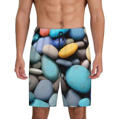 Pantalon de pyjama court homme léger pour stopper la transpiration de nuit