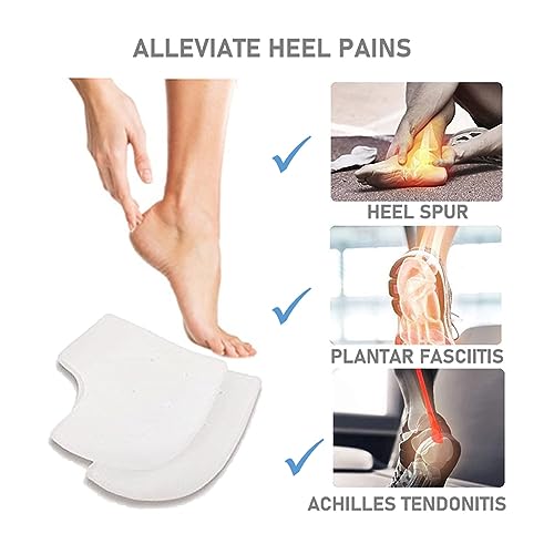 Image of VivoFoot 3 Pair Gel Heel Protector,Heel Pain and Cracked Heels Relief Socks
