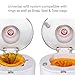 Munchkin® STEP™ Diaper Pail Powered by Arm & Hammer, #1 in Odor Control, Award-Winning, Includes 1 Snap, Seal & Toss™ Bag, 1 Starter Refill Ring, and 1 PUCK™ Baking Soda Cartridge