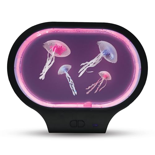 RED5 Oval Realistic Jellyfish Tank Lamp USB Powered Colour Changing LED Light