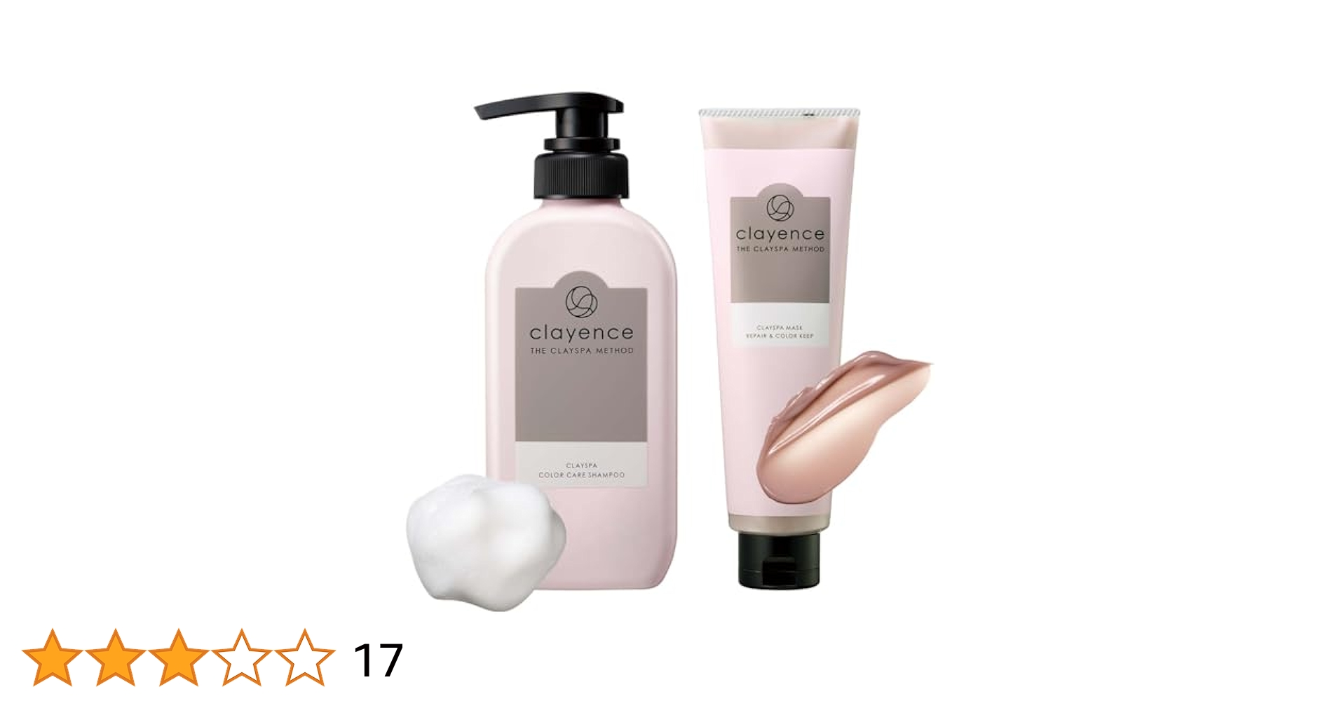 Amazon | 【clayence クレイスパ セット】カラーケアシャンプー