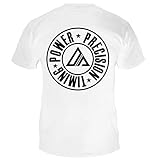 Dynamix Athletics T-Shirt PPT Weiß - Thaiboxen Kickboxen MMA Kampfsport Shirt für Herren (M)