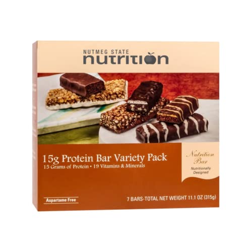 Dptg NS-742 Nutmeg State Nutrition High Protein Snack And Meal Replacement Bar/Diet Bars cover