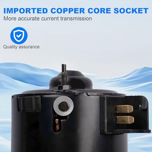 Image of 25776197 HVAC Heater Blower Motor Assembly Compatible with Chevrolet 2005-2010 Cobalt, for 2006-2011 HHR, for Pontiac 2007-2009 G5, for Pursuit 2005-2006, for Saturn 2003-2007 Ion