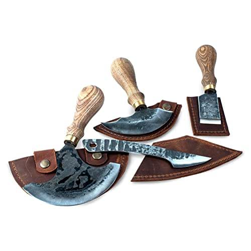 STEEL Tools for Leather Working 4 pcs Craft