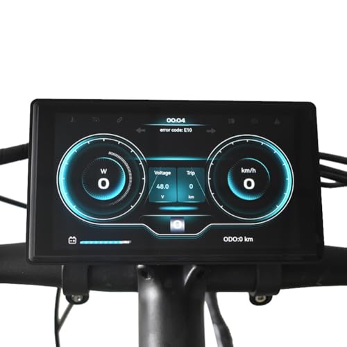 Écran LCD de vélo électrique haut de gamme avec câblage SM 5pin