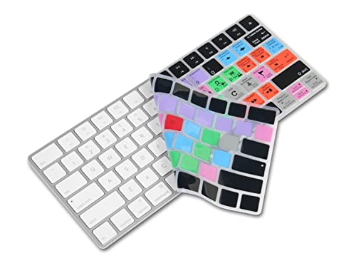 Protector de teclado silicona XSKN Logic Pro X para Magic MLA22LL/A miniatura 5