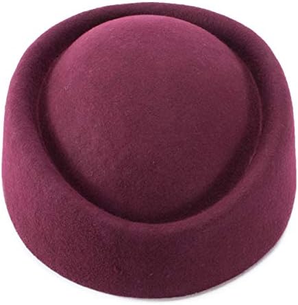 Lawliet Cocktail Fascinator Base Wool Air Hostesses Pillbox Hat Millinery Making A139