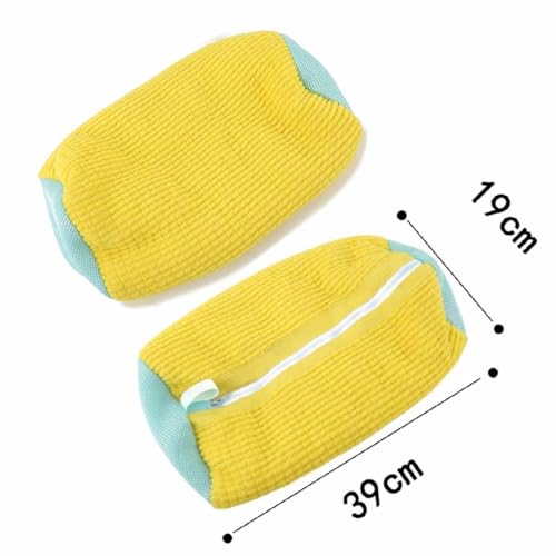 2 Pieces Shoe Cleaning Bag For Washing Machine,Reusable Shoe Washing Bag,Shoe Washing Machine Bag,De