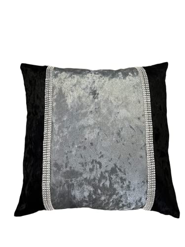 Bavary 2er Set Luxus Kissenbezüge Sofakissen Kopfkissen mit Reisverschluss Medusa Stil Bavary 2er Set Luxus Kissenbezüge Sofakissen Kopfkissen mit Reisverschluss Medusa Stil