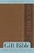 NIrV, Gift Bible, Imitation Leather, Brown