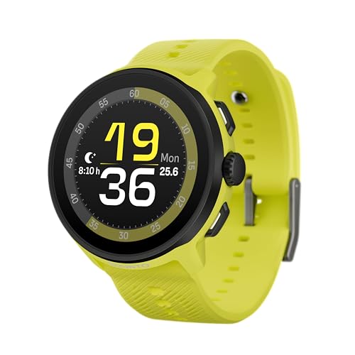 SUUNTO RUN Orologio Sportivo da Corsa, 1,32' AMOLED Touchscreen, Tracker Attività, Smartwatch per Running, GPS Dual Band, Monitoraggio della Frequenza Cardiaca/Sonno, 12 Giorni di Autonomia, Musica