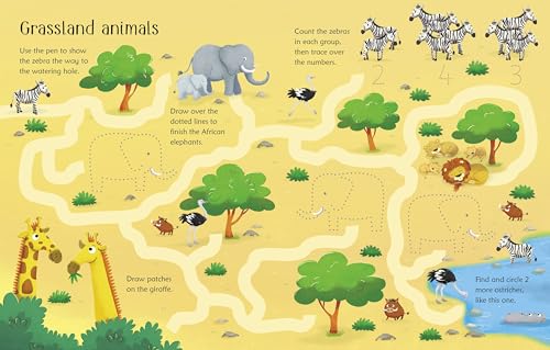 Wipe-Clean Animal Activities (Wipe-clean Activities) - Image 3