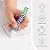 Grout Pen White Tile Paint Marker: Waterproof Tile Grout Colorant and Sealer Pen - White Narrow 5mm, 2 Pack with Extra Tips (7mL)