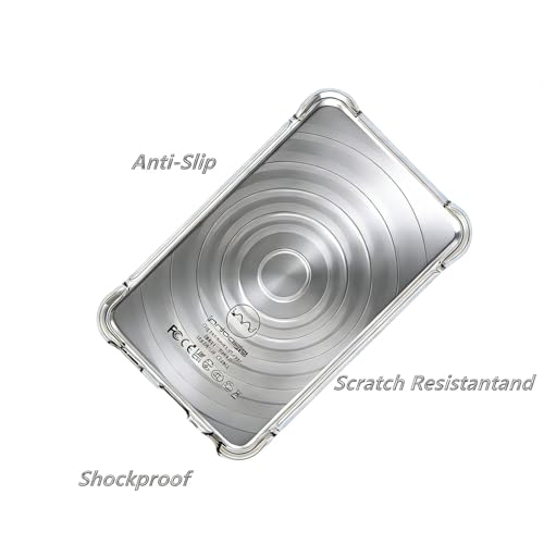 Fotosuncy for innioasis Y1 Mp3 Player Case, Anti-Slip and Scratch Resistant, Lightweight Flexible Shockproof Protective Cover Clear - Thumbnail 4