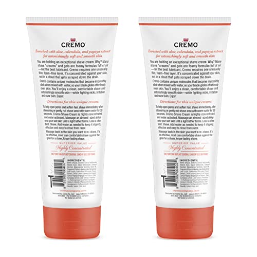 image for Cremo Coconut Mango Moisturizing Shave Cream, Astonishingly Superior U