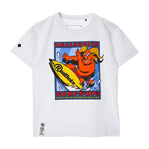 リアルビーボイス RealBvoice キッズ 半袖 Tシャツ バッファロー 水牛 スケートボード サーフィン KIDS BUFF XTREME T-SHIRT