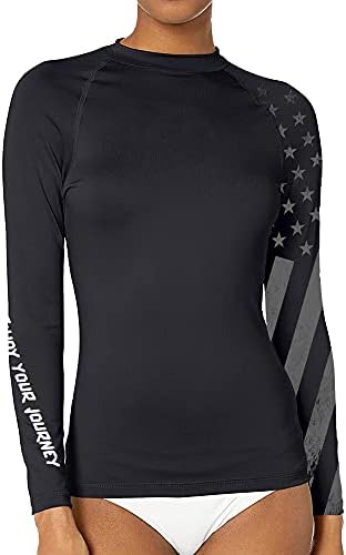 CHOO Women Honor Respect Moisture Wicking Undershirt Jiu Jitsu No Gi Base Layers, Small Old Style Grey