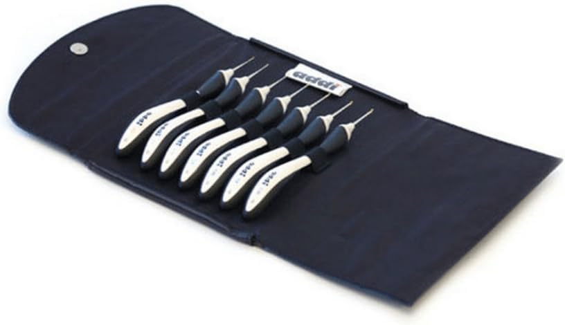 Addi Swing Crochet Hook Set with Hooks 0.5-1.75mm
