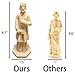 VEXYLOREN St Joseph Statue for Selling House Kit with Instruction Cards and Burial Bag (Beige)