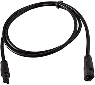 WAC Landscape Lighting, LED 24V Indoor and Outdoor Strip Light Male to Female Joiner Cable 144in Length