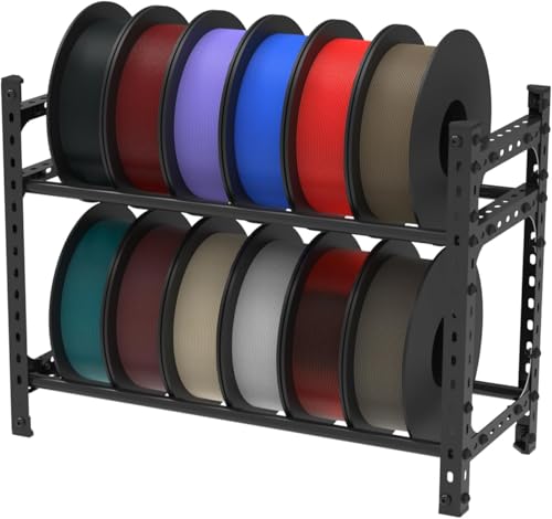 Rangement mural filament imprimante 3D étagère bobine PLA ABS TPU PETG