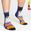Dragon Ball Z Mens Socks Pack of 5 Crew Socks for Men Teenagers Soft Breathable Work Sports Casual Size 8-13 Anime Gifts - Image 3