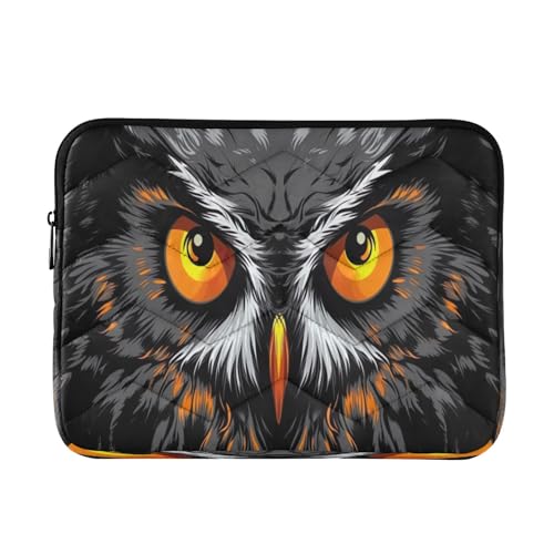 Funda para portátiles de 13-14 pulgadas Owl Eyes miniatura 1