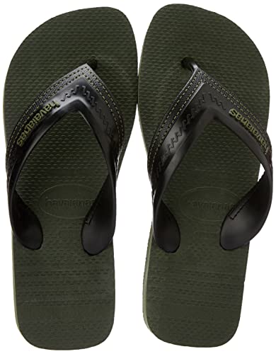 Chinelo Hybrid Be, Havaianas, Masculino, Musgo, 35/36