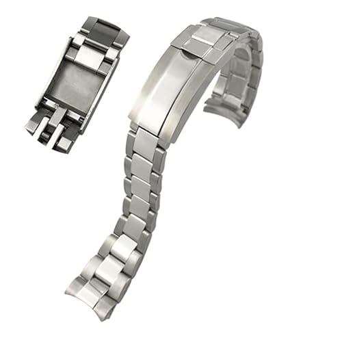 [MURVE] 316L XeXX`[ Xgbv 20mm bNX Tu}[i[ fCgi fCgp WXgXChbN X^[OVo[ Xgbv p (Color : Daytona, Size : 20mm)