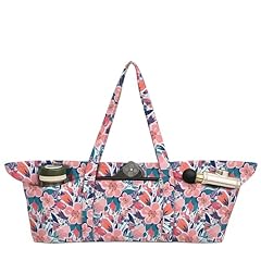 Pink Flower Yoga Bag