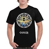 the Fan Tee Camiseta de Adulto de Hombre Dibujos Animados Zodiaco Caballeros de Atenea Armadura De Cancer 124 L