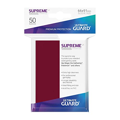 Manches Ultimate Guard de couleur bleu pétrole avec surface anti-reflet - 4