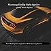 RoyalParts Mustang Spoiler GT Wing Compatible with 2015-2022 Mustang Coupe 2DR, GT350R GT500 V8 V6 Ecoboost Shelby Style Rear Trunk Wing Spoiler (Matte Black)