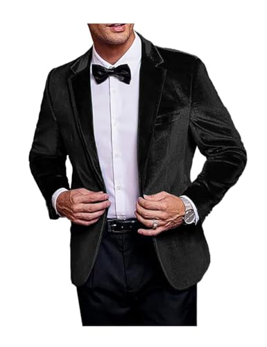 Occasioni: questo abito da uomo in velluto può essere indossato per l'uso quotidiano in ufficio, occasioni casual, eventi formali, Natale o matrimoni. Puoi abbinarlo a una camicia bianca e a qualsiasi pantalone. Diverse corrispondenze ti danno uno stile diverso