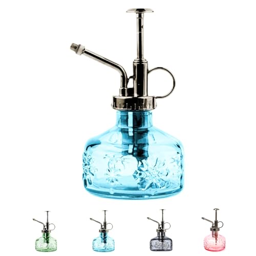 XXXFLOWER Glass Plant Mister Spray Bottle for Indoor Plant Spritzer Succulent Watering Bottle Tall...