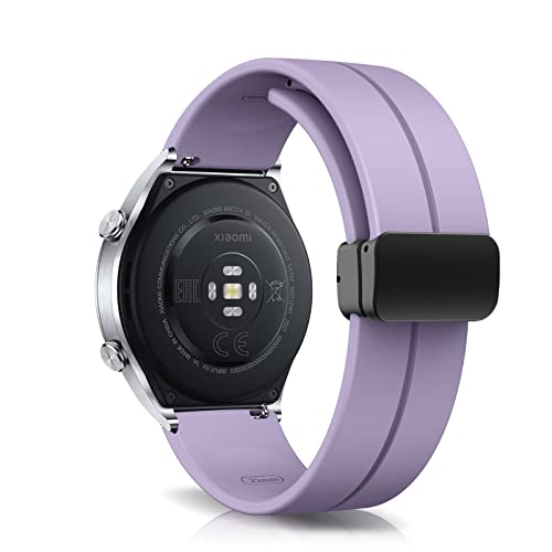 [RoSoki] 22MM �o���h Xiaomi Redmi Watch 5 Active/Xiaomi Redmi Watch 5 Lite/Xiaomi Watch S4 Sport �Ή� �o���h �V���R���� �}�O�l�b�g�t�� �X�|�[�c�o���h �X�g���b�v